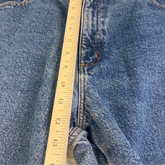 LL Bean Relaxed Fit Double L Fleece Lined Straight Leg Jeans 18 Petite Cotton - Picture 6 of 16